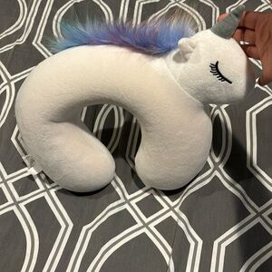 Unicorn travel neck pillow
